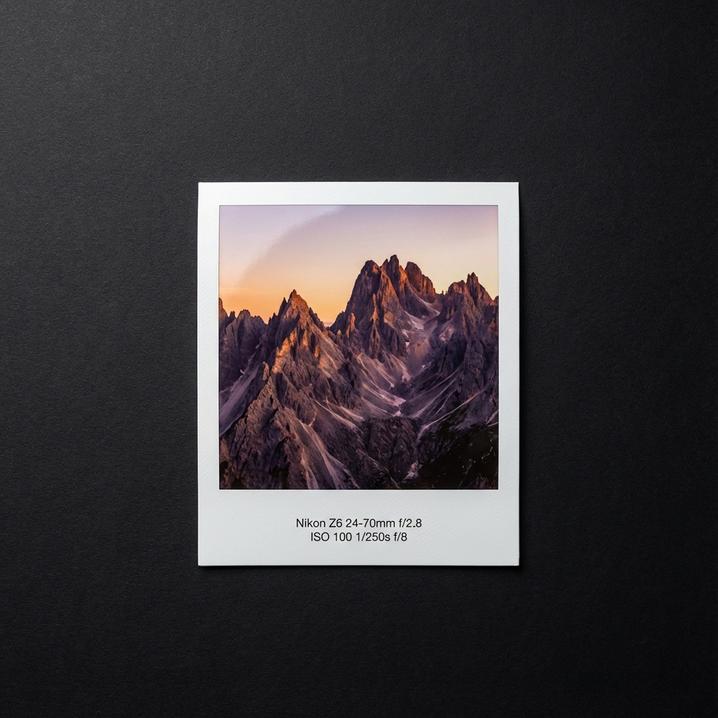 Sample framed photo 1